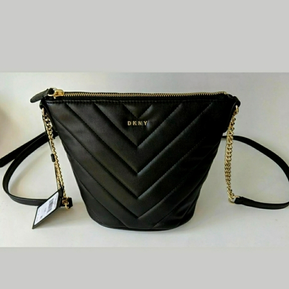 Dkny Handbags - 🎀NWT DKNY Black Veronica Crossbody Satchel Soft